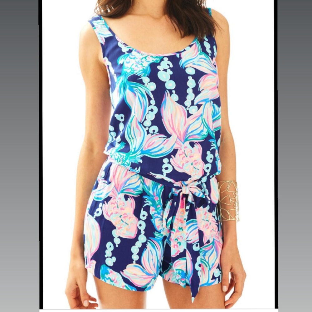 Lilly Pulitzer Going Coastal Rina Romper